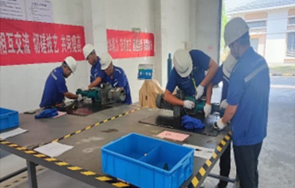 提質(zhì)增效年丨皖南區(qū)域公司開(kāi)展設(shè)備培訓(xùn)會(huì)暨設(shè)備技能大賽